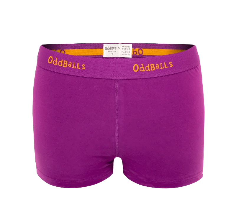 Deep Savings Aubergine - Ladies Boxers