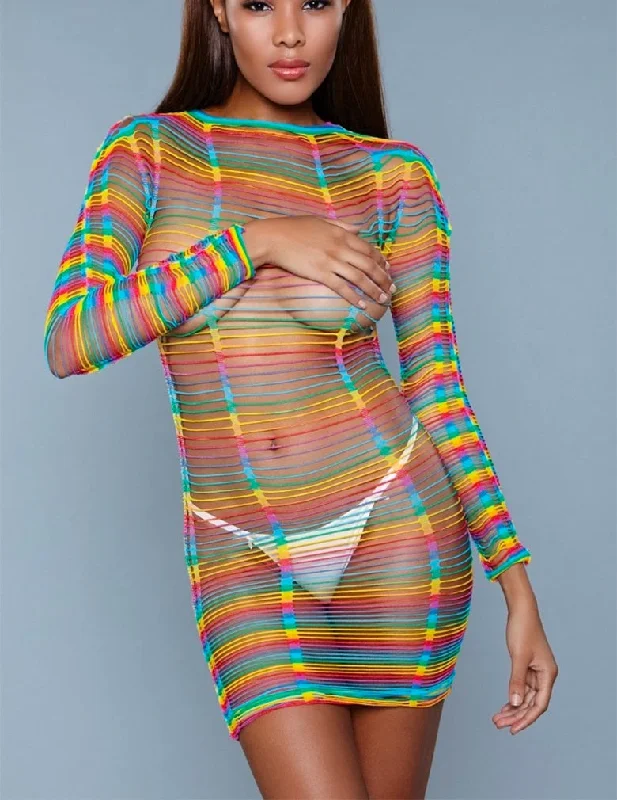 Price Break Be Wicked 1998 Rainbow Burn Desire Rainbow Bodysuit
