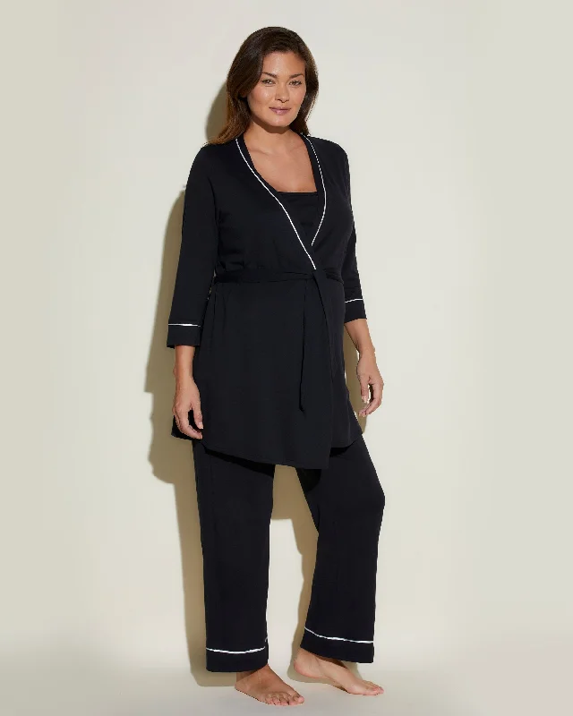 Discount Deals Nursing 3 Piece Pajama Set With Robe