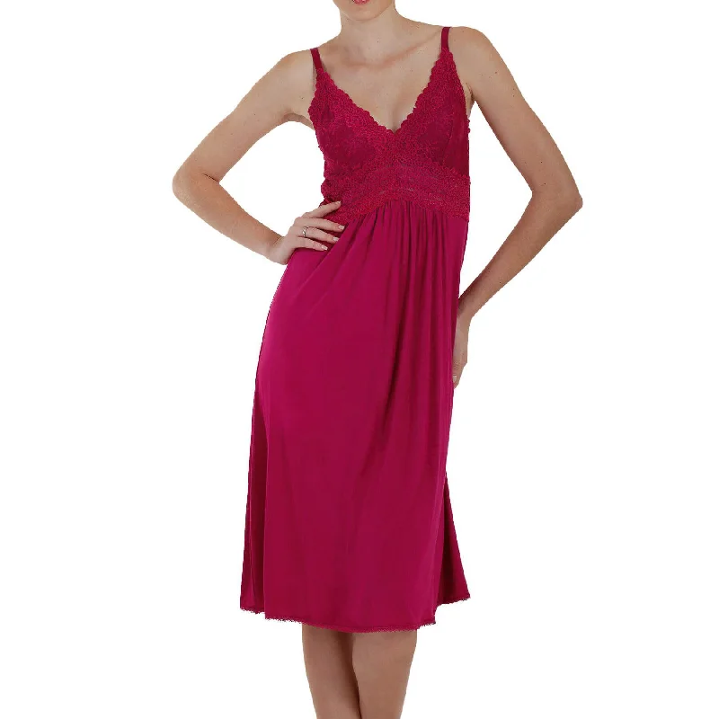 Bliss Knit Nightgown - Berry