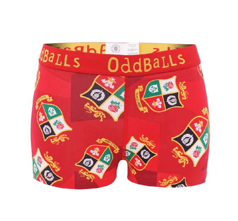 Lowest Prices British & Irish Lions - Red - Ladies Boxers