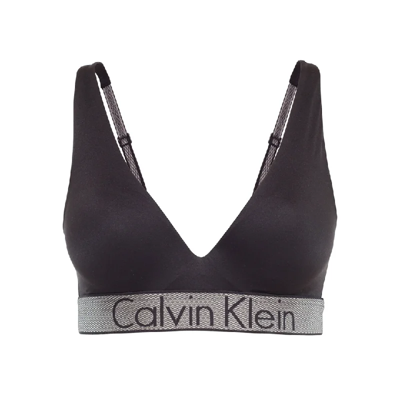 Weekend Deals That Dazzle Calvin Klein Plunge Push Up Black Bra
