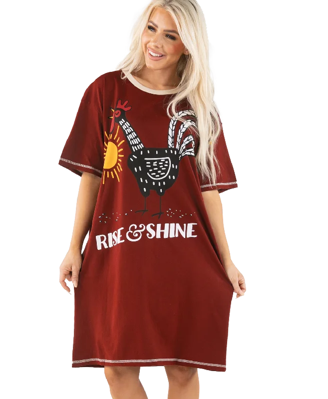 Rise & Shine Rooster Nightshirt