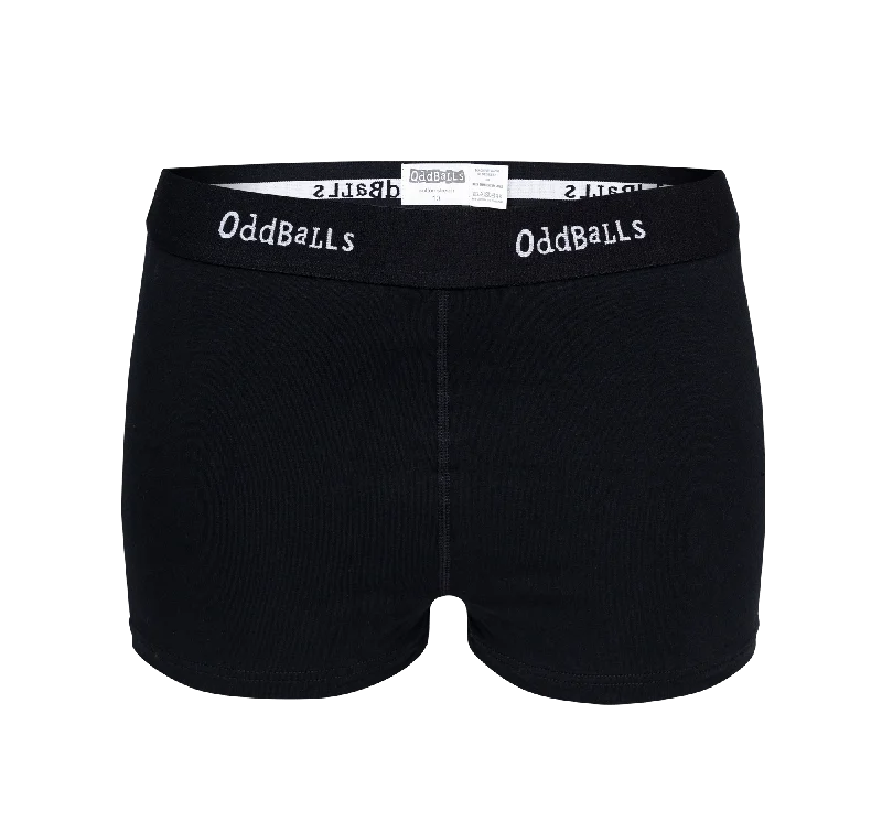 Discount Mania Classic Black - Ladies Boxers