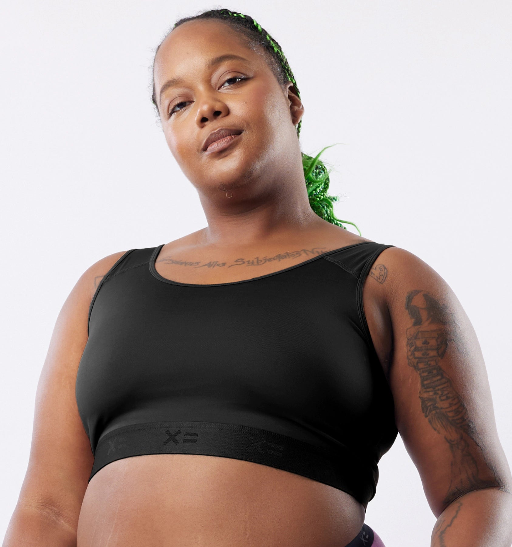 Shop and Save Compression Top - Black