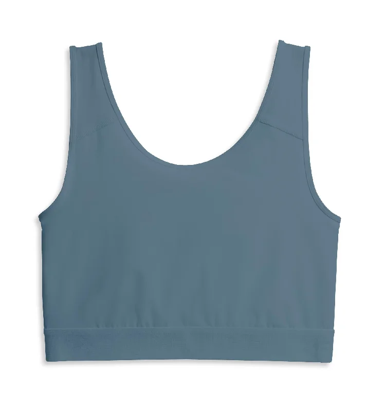 Discount Mania Compression Top - Bluestone