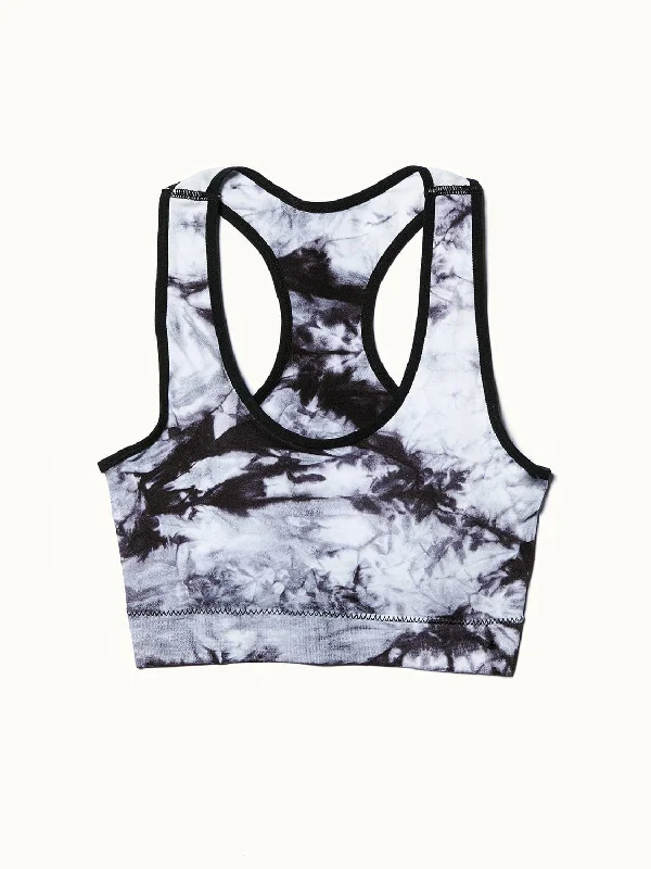 While Supplies Last ALAMAE Women's Dani Tie-Dye Bra in Black