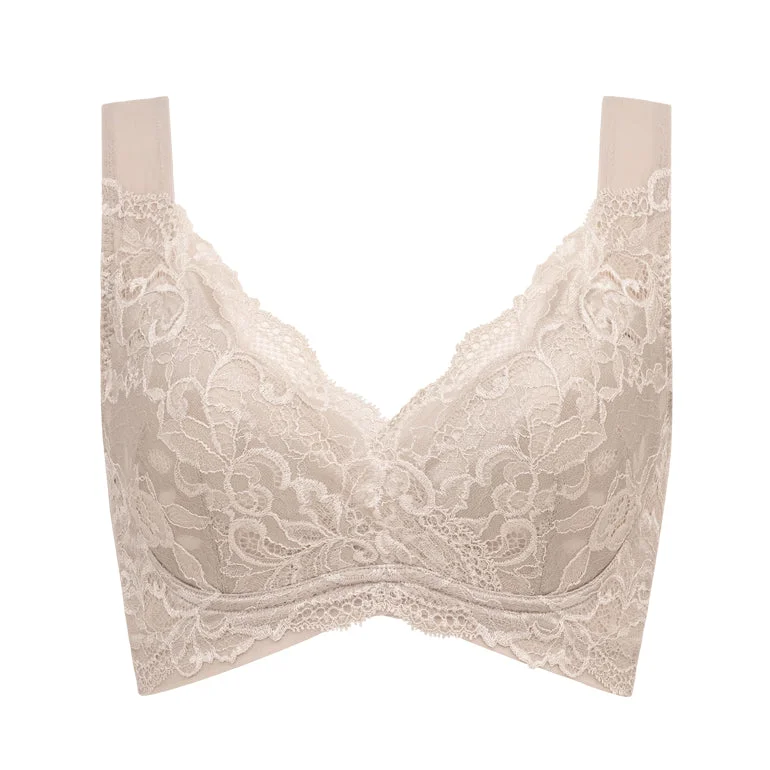 Overstock Clearance Full Coverage Lacy Wireless Bra 24