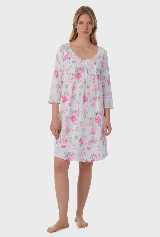 Dream Garden Cotton Short Nightgown