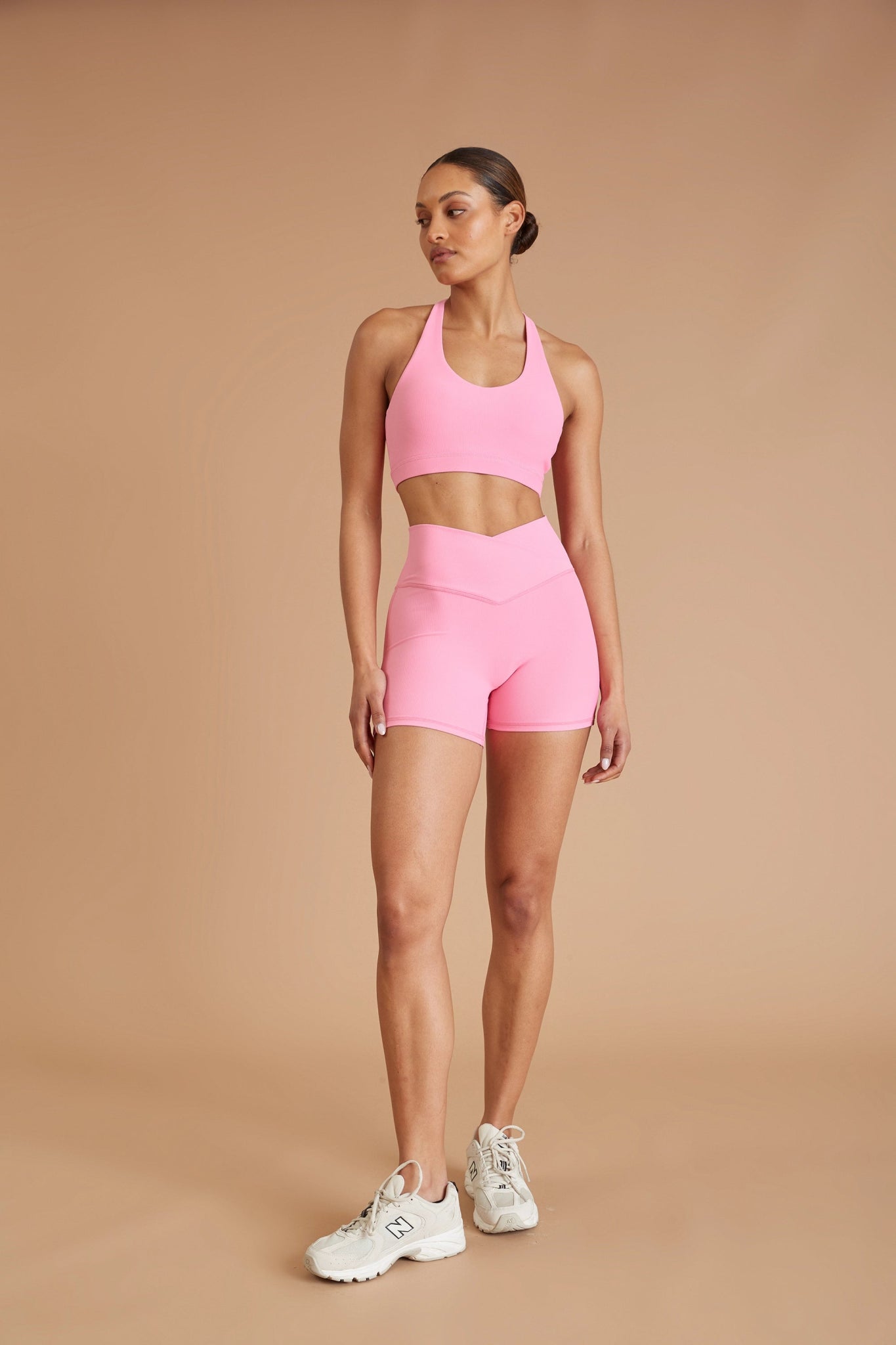 Final Markdown EcoRib Cross Back Sports Bra