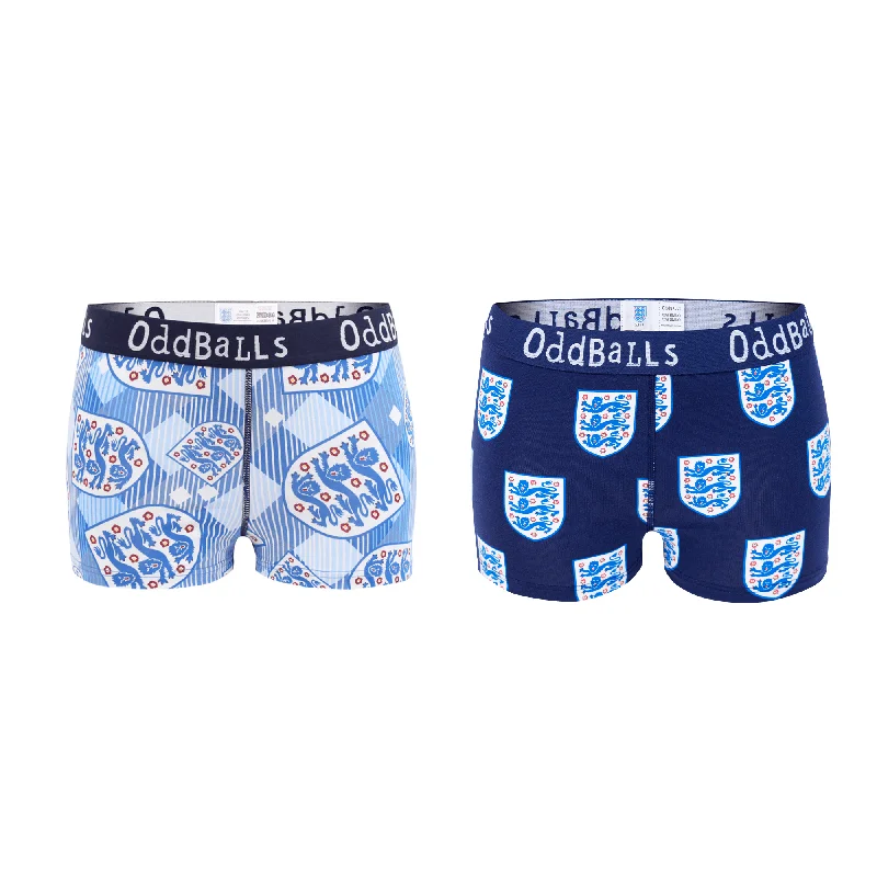 Act Now England FA Classic Bundle - Ladies Boxers 2 Pack Bundle
