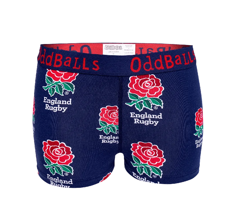YEAR-End Clearance England Rugby Navy - Ladies Boxers
