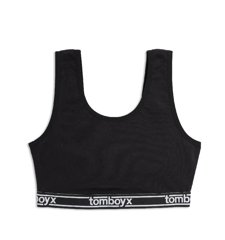 Inventory Reduction Essentials Soft Bra - Black Logo