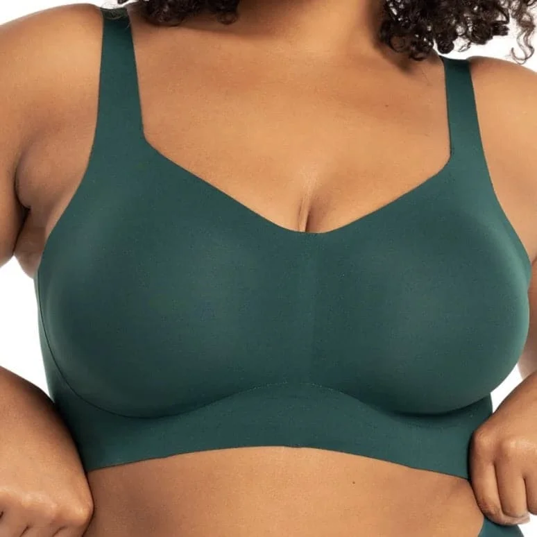 Savings Soar This Weekend Evelyn & Bobbie Beyond Bra in Monstera Green