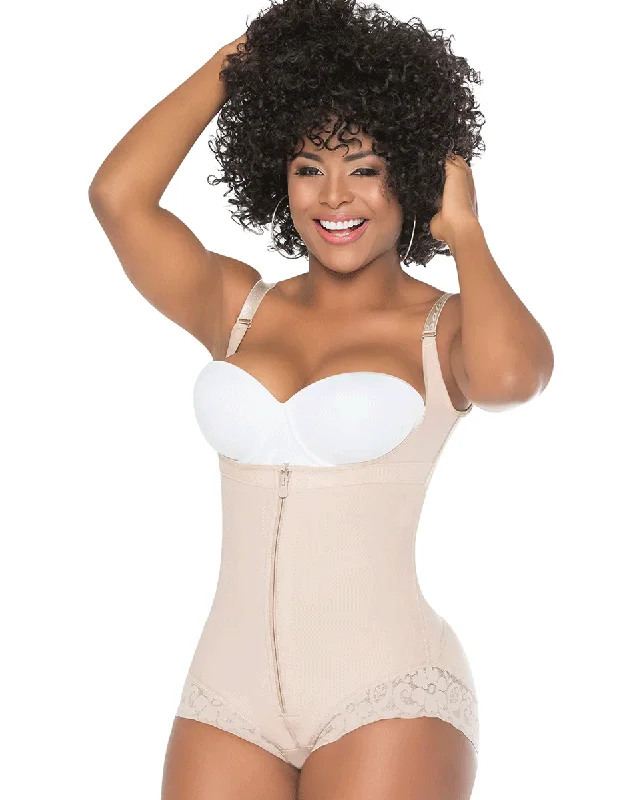 Can't Beat Fajas Salome High Back Strap Shaping Body With Lace