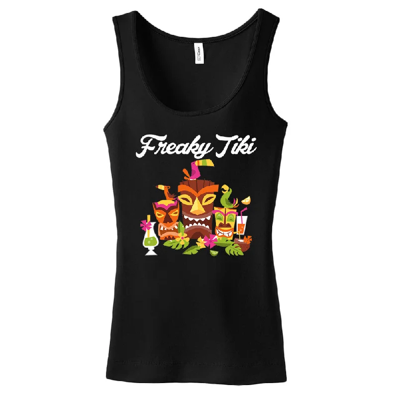 Weekend Discounts to Enjoy Freaky Tiki - Women's Tank Top
