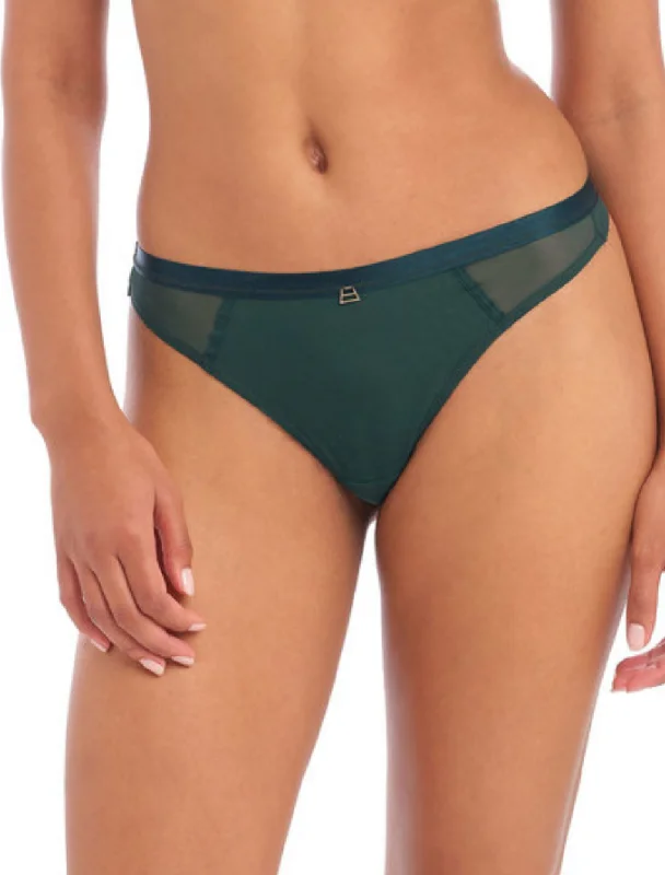 Daily Special Freya Snapshot Thong, Deep Emerald