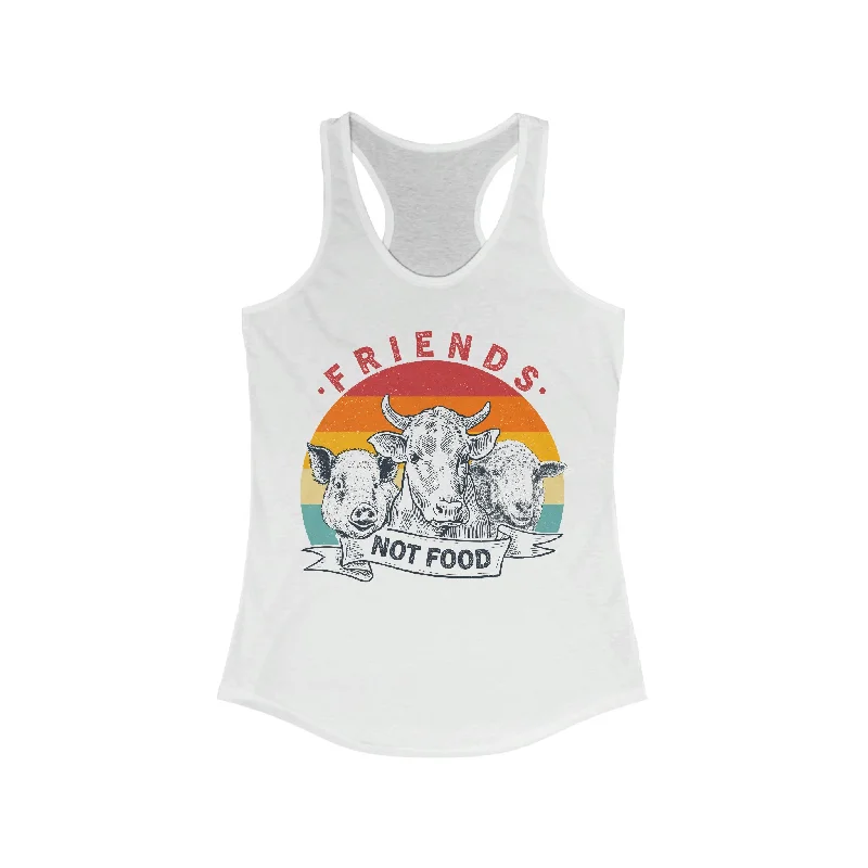 Weekend Deals That Impress Friends Not Food - Women's Ideal Racerback Tank