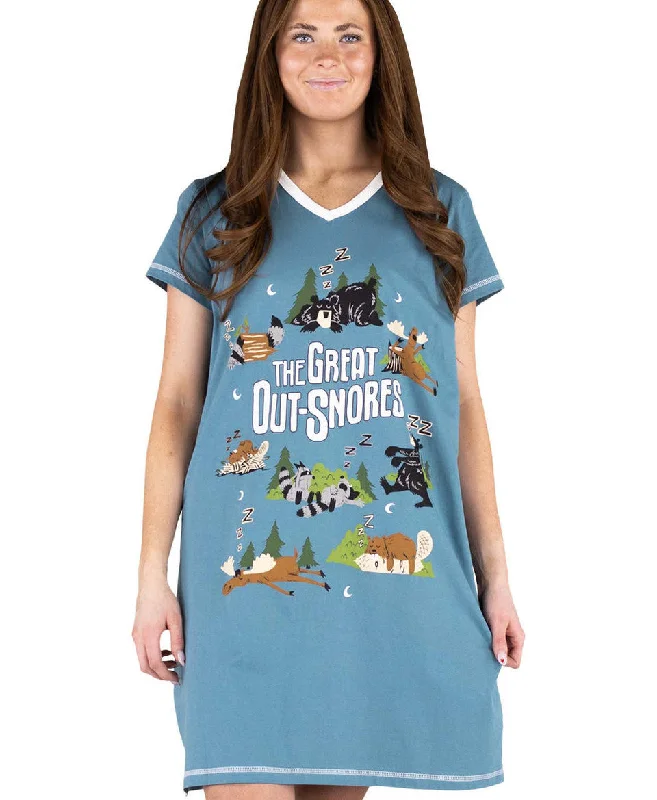 Great out Snore Nightshirt