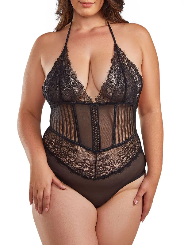 Flash Deals Women's Gwendoline Teddy Plus Size