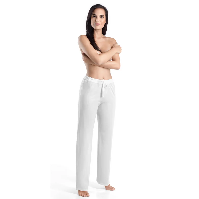 Hanro Cotton Deluxe Drawstring Long Pant