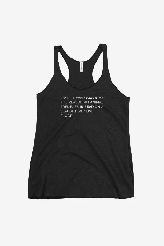 New Deals I Will Never Again Women's Racerback Tank