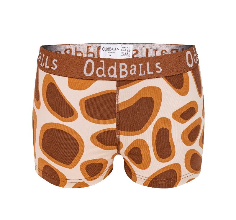 Early Bird Lanky Giraffe - Ladies Boxers