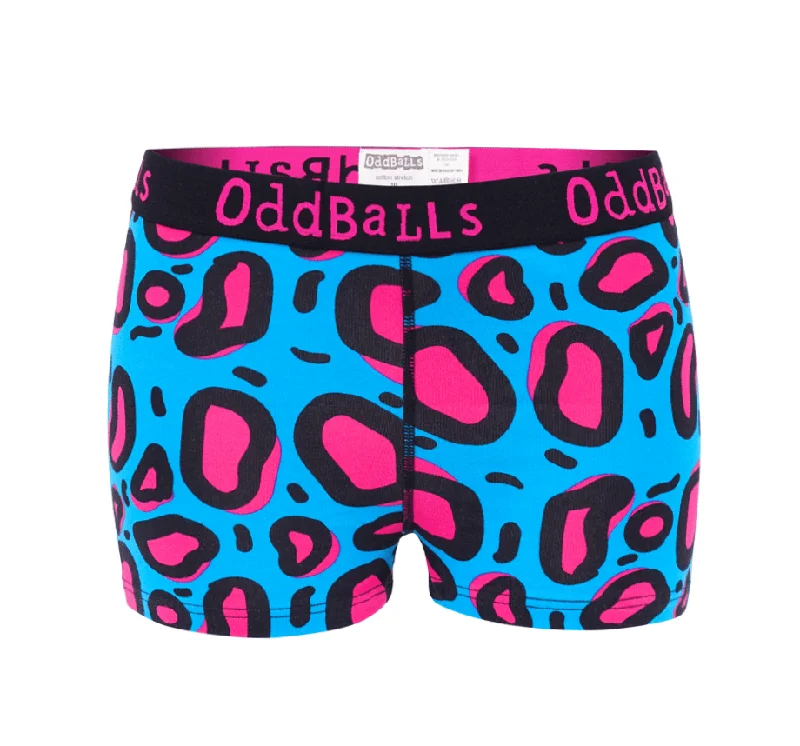 Amazing Value Lazy Leopard - Ladies Boxers