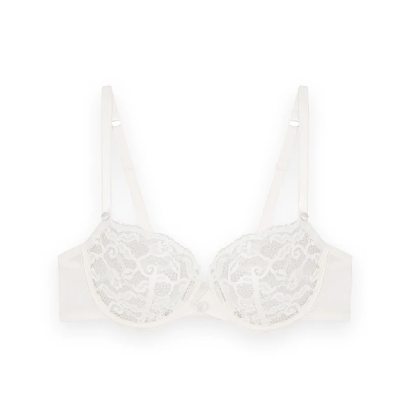 Low Cost Lou Underwired Ivory Bra