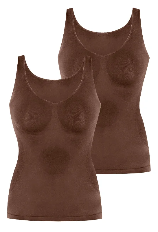 Super Deal Chocolate Magic Shaping Tank - 2 Pack