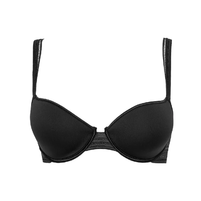Can't Beat Maison Lejaby MissLejaby Demi-Cup Spacer Black Bra