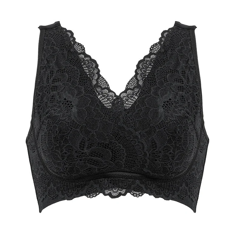 Overstock Sale Criss-Cross Lacy Sleep Bra