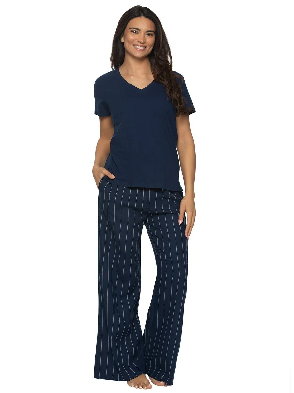 Mirielle V-Neck Pajama Set