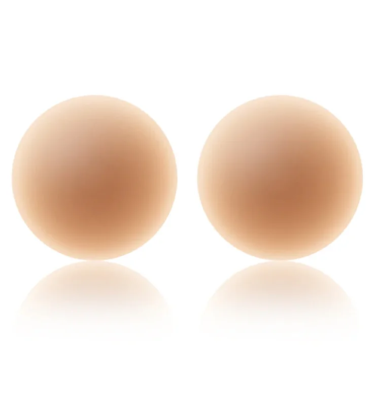 Buy More, Save More NOOD No-Show Round Adhesive Reusable Nipple Covers (4 inch) - Soft Tan / No. 5 Buy More, Save More NOOD No-Show Round Adhesive Reusable Nipple Covers (4 inch) - Soft Tan / No. 5