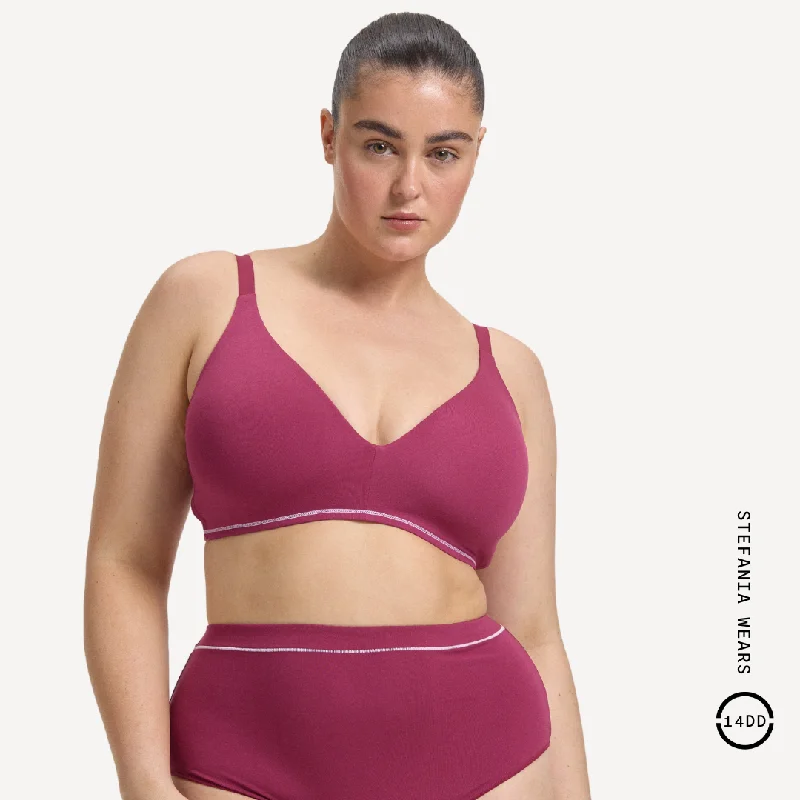 Midnight Madness Padded Wirefree Bra - Better Than Cotton - Archive