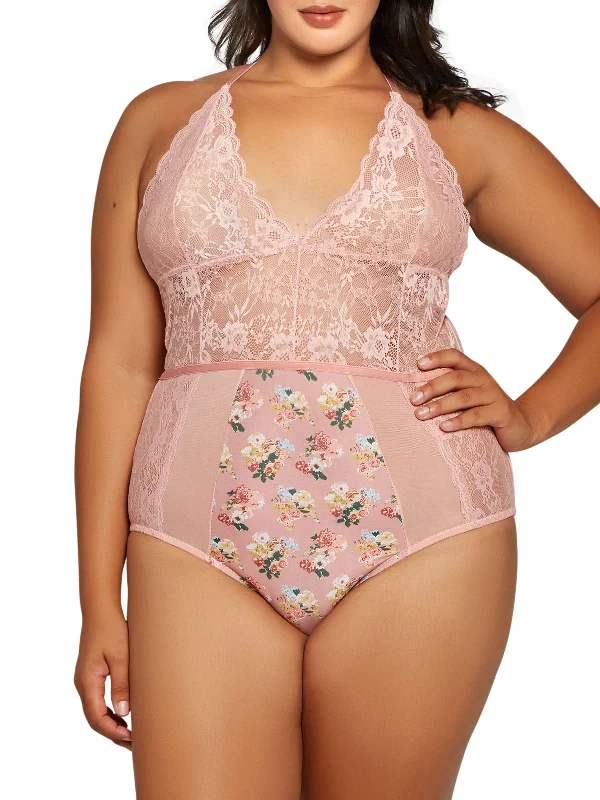 TIME-Limited Offer Women's Peony Plus Size Teddy