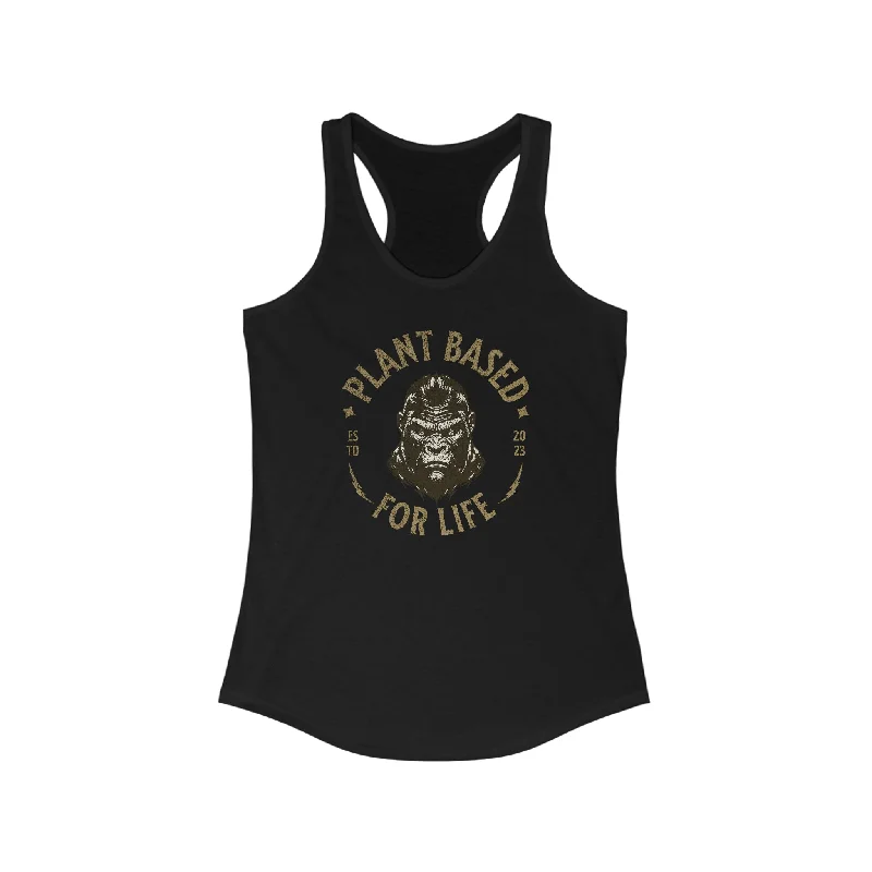 Weekend Specials to Grab Plant Based For Life - Women's Ideal Racerback Tank