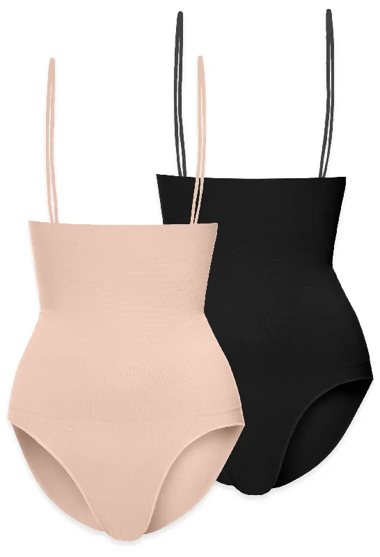 Closeout Deal Curvy Stay Up Shaping Brief Set
