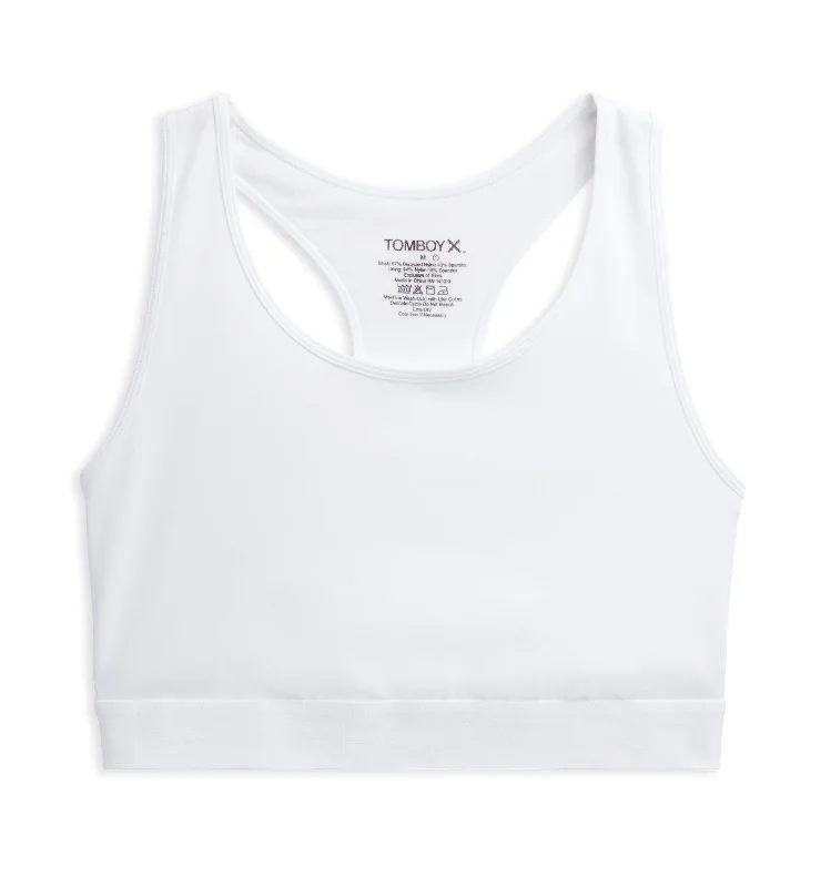 Amazing Value Racerback Compression Top - White
