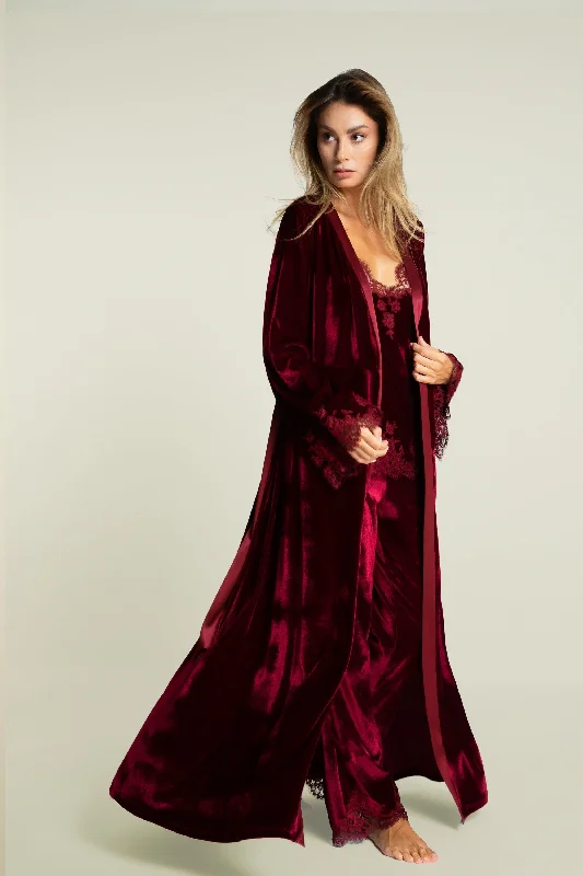 Early Access Rose Imperial Top in Wine