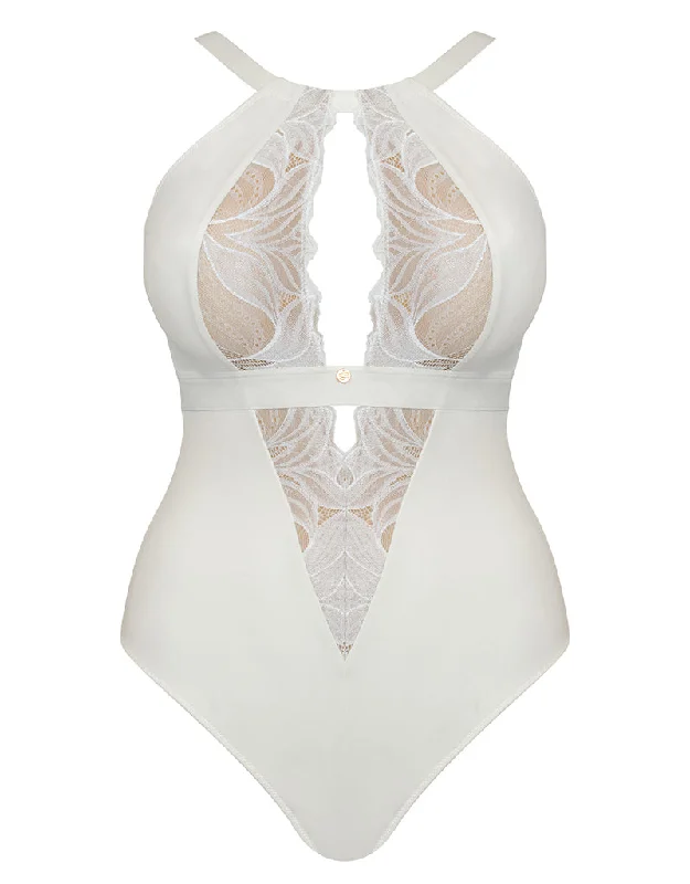 Fantastic Offers Scantilly Indulgence Multiway Stretch Lace Body Ivory