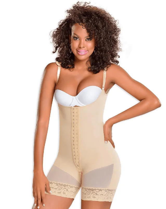 Shop and Save Fajas M & D Slimming Mid Thigh Body Shaper for Women / Powernet