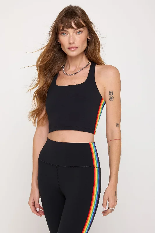 Big Savings Spiritual Gangster Rainbow Shakti Crop Tank