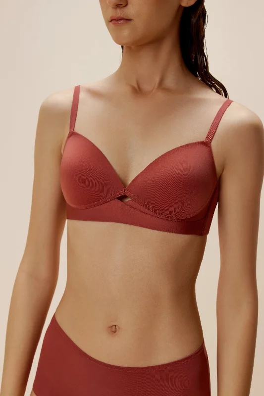 Weekend-Only Price Drops Twin Cross Plunge Contour Bra 2.0