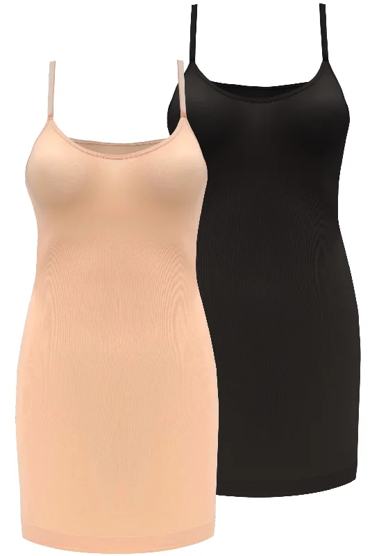 Weekend Extravaganza: Shop Now Ultra Light Shaping Curvy Cami Slip - 2 Pack