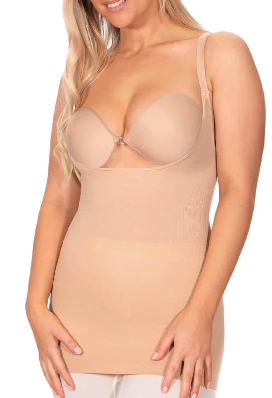 Celebrate the Weekend with Discounts Open Bust Shaping Adjustable Strap Cami