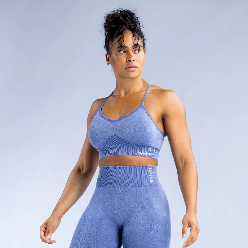 Overstock Valkyrie Acid Wash Sports Bra