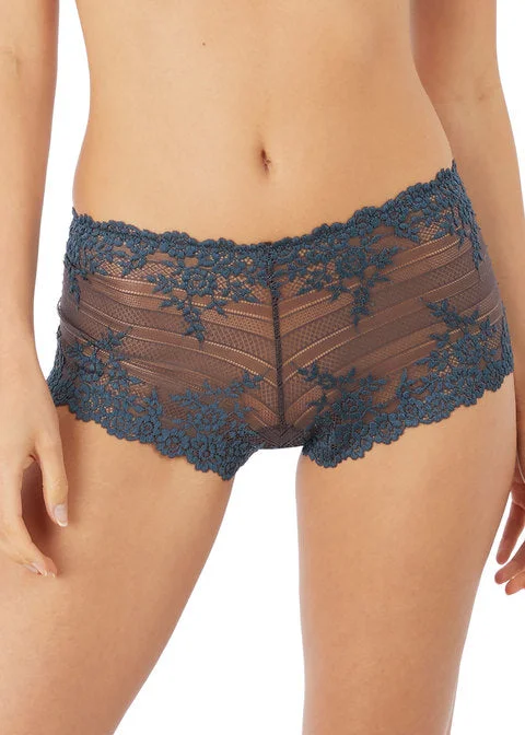 Mega Sale Wacoal Embrace Lace Boy Short, Nine Iron / Ensign Blue