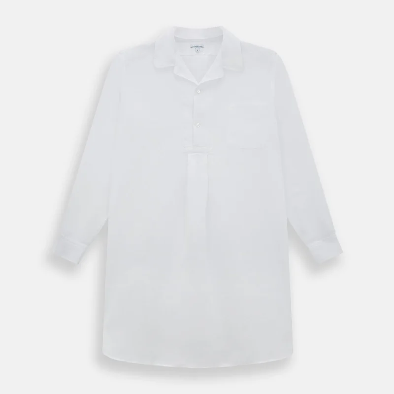 White Linen Nightshirt