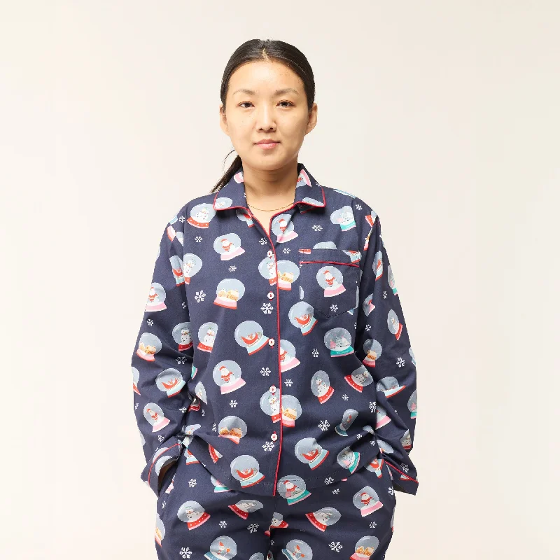 Women Snowglobes Pajama Set